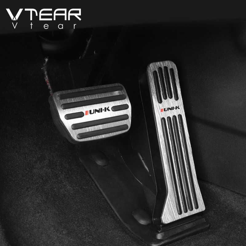 Vtear Footrest Pedal Cover Decoration Accelerator Parts Car Interior