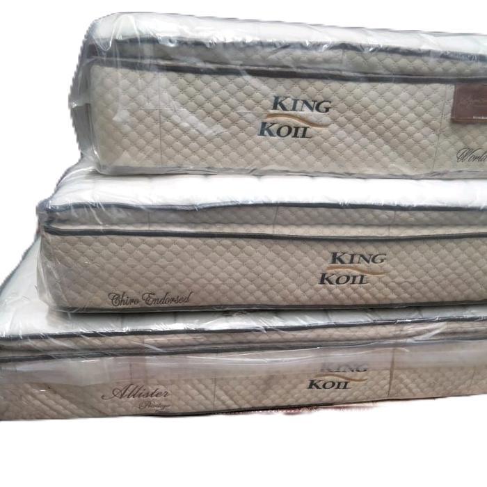 King Koil Spring Bed Ready Furniture Dengan Brand King Koil Siap Pakai - sesuai foto, 120
