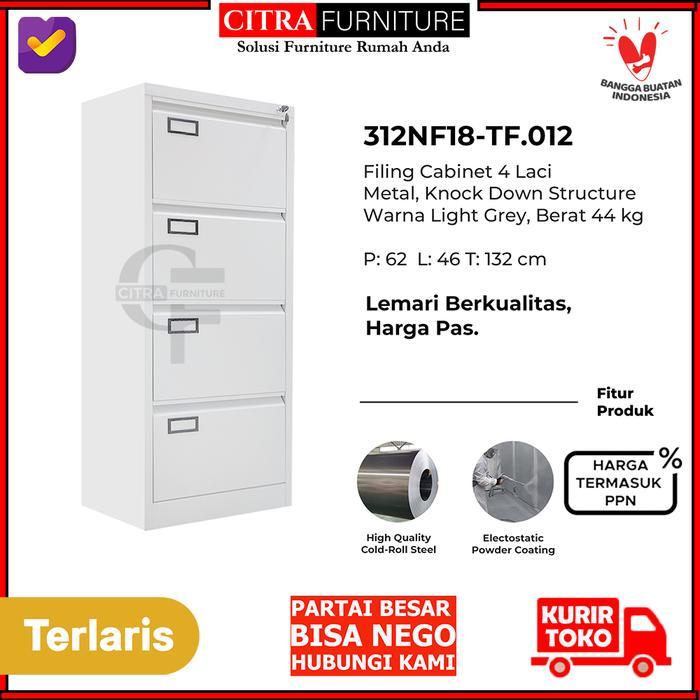 One.Year..... Topas Filling Kabinet Besi 4 Susun Laci 18Hc-Dcs 003