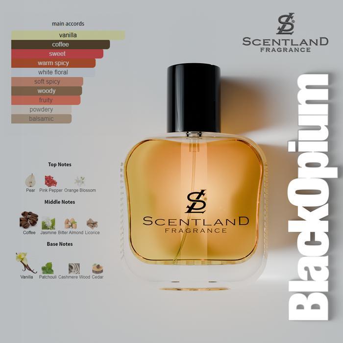 COUS- Blvck Ov.Um Parfum Unisex Scentland Minyak Wangi Tahan Lama