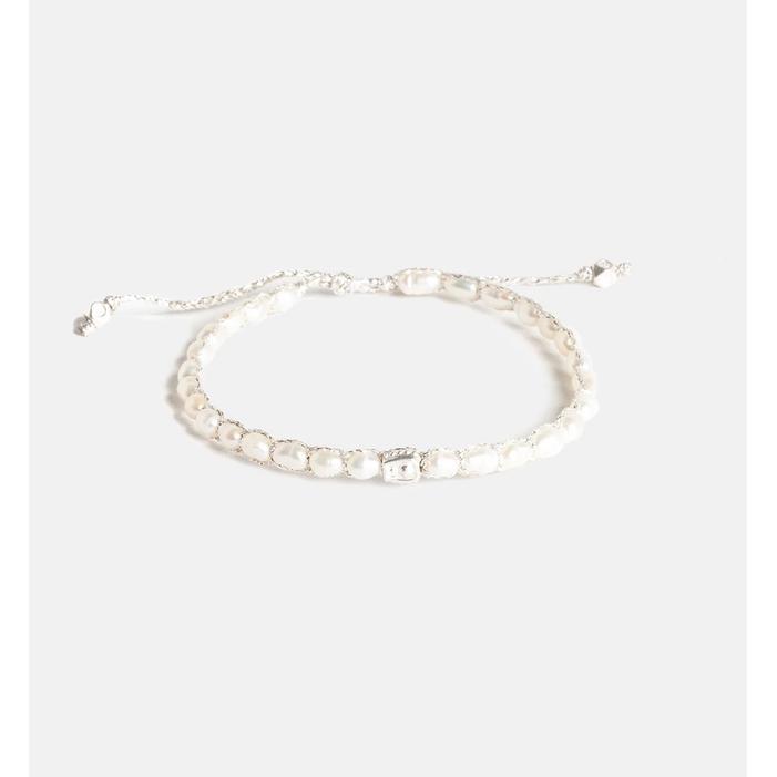 Pearl Oval Bracelet Tali Silver Gemstones Bracelet For Women Aesthetic Samapura