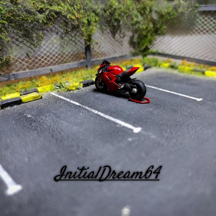 miniatur motor ducati panigale skala 64 kode 1245
