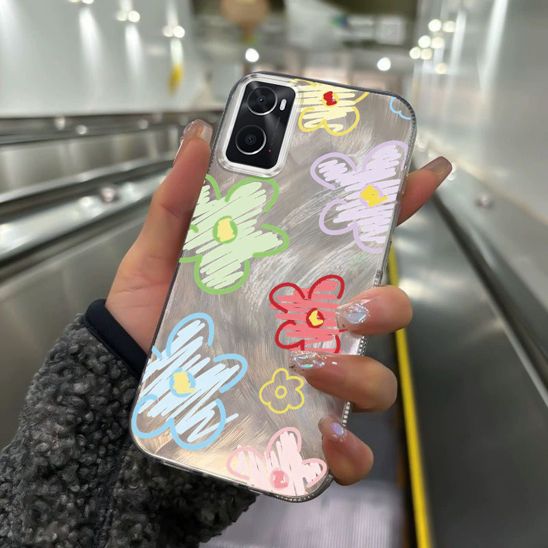 Casing Hp Untuk OPPO A36 OPPO A76 OPPO A96 Case Casing HP Softcase ponsel silikon tahan jatuh transp