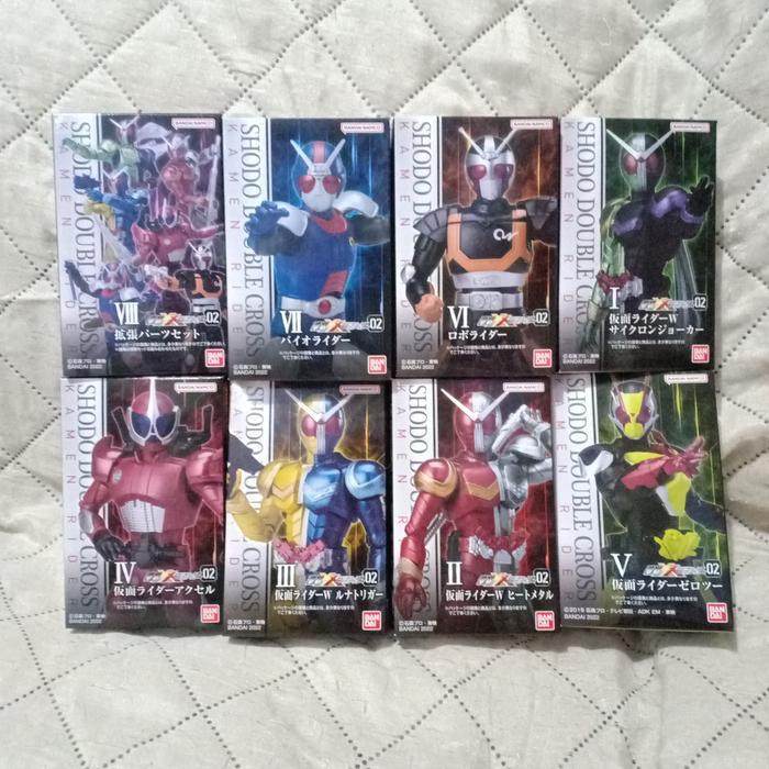 Shodo xx Double cross kamen rider bio robo rider accel zero two parts
