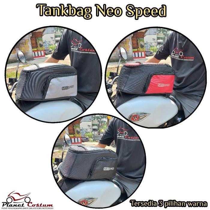 Pctb2 Tankbag Motor Tas Tangki Touring Tas Motor Tanpa Magnet Aksesoris Motor Tankbag Neo Speed Tas