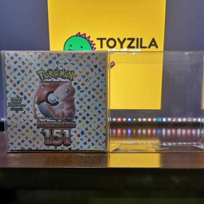 4606- Protector Box C Pokemon Indonesia Pokemon 151 Booster Box