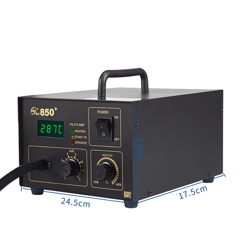 Yaogong 850+ Hot Air Soldering Station Smd Rework Station Lead Free
