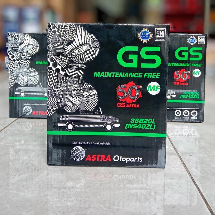 Aki Mobil Daihatsu Sigra Gs Astra Ns40Zl Aki Kering