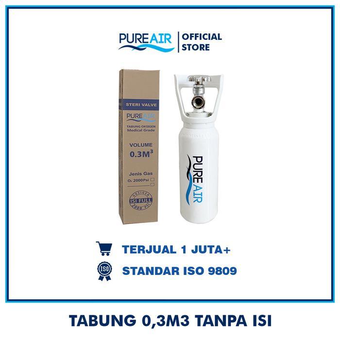 Pureair Tabung Oksigen 0,5 M3 Tanpa Isi