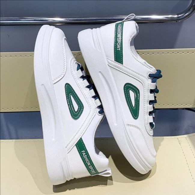 Sepatu Wanita Putih Sneakers Kets Import Olahraga Running Korea Ori