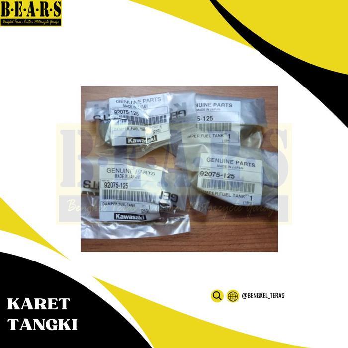 Damper Fuel Tank Karet Tangki Kawasaki W175 Original Promo