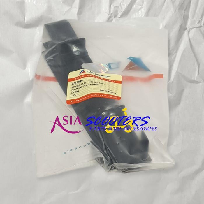 Dudukan Plat Nomor Depan Vespa Excel Danmotor