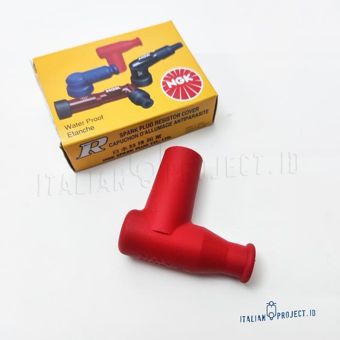 Cop Cap Cangklong Busi Racing Ngk Original All Vespa