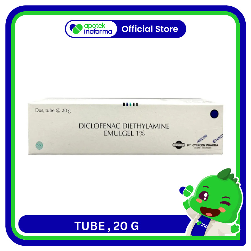 DICLOFENAC DIETHYLAMINE Etercon GEL TUBE 20G