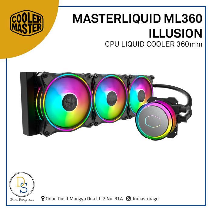 COOLER MASTER MasterLiquid ML360 Illusion Liquid CPU Cooler 360mm