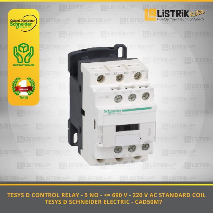 Schneider Electric Auxiliary Contactor - Cad50M7