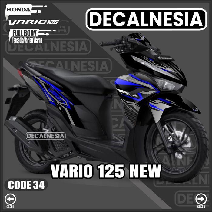 Stiker Decal Vario 125 New 2022 2023 Full Body Sticker Cbs Iss Sp Motor Honda Variasi Modifikasi