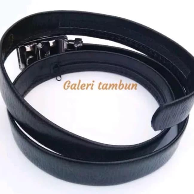 BOYXX- Ikat Pinggang Rel Jumbo Sabuk Resleting Gesper Big Size Pria 4Hk