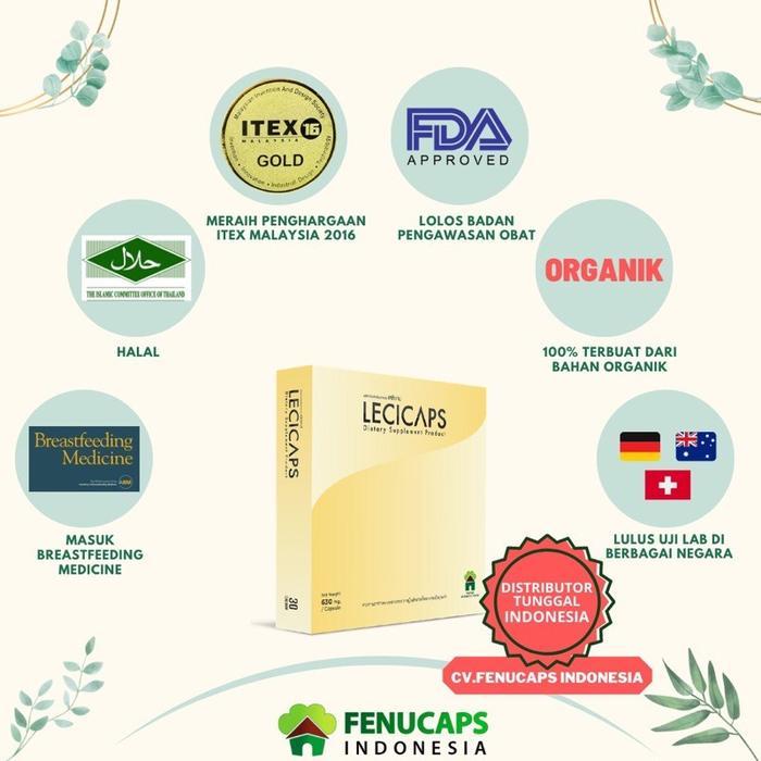 YTTA- Fenucaps Lecicaps Asi Booster/Pelancar Asi