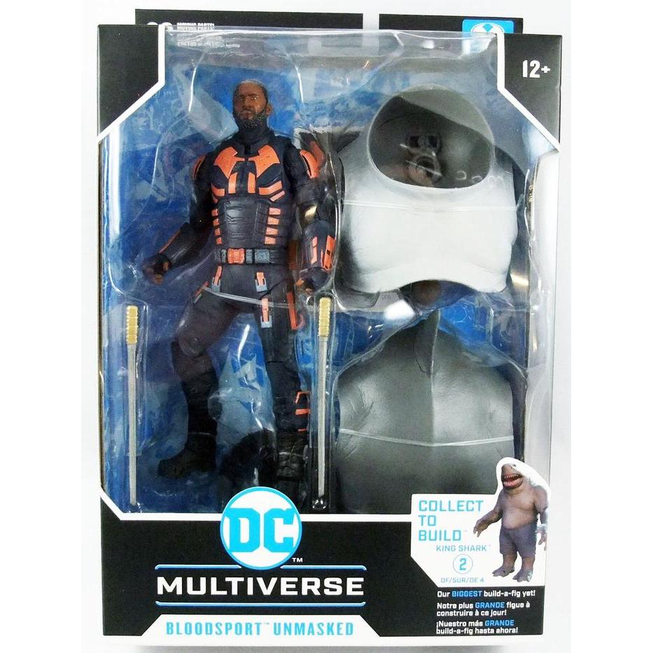 MCFARLANE TOYS DC MULTIVERSE BLOODSPORT UNMASKED THE SUICIDE SQUAD ACTION FURE