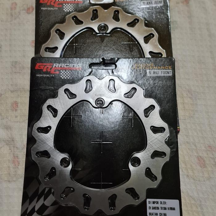 PIRINGAN CAKRAM GERIGI VARIASI MOTOR N MAX DEPAN BELAKANG / DISK NMAX / CAKRAM NMAX