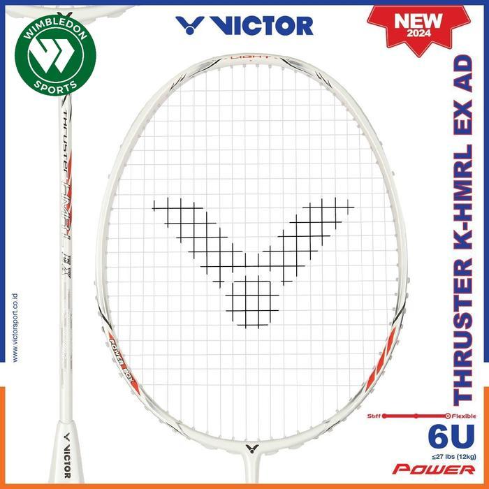 New Raket Badminton Victor Hmr L Ex 2024 / Raket Victor Hmr L Ex / Hmrl Ex / Victor Hmrlex