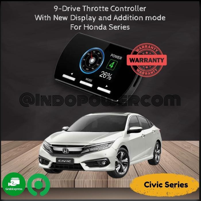 9 Drive New Throttle Controller Honda Civic Series Remap 9Drive