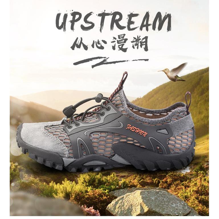 BERKUALITAS Sepatu Gunung Waterproof Sepatu Hiking Sepatu Trekking Sepatu Camping Sepatu Panjat