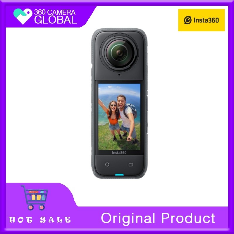 - 8K 360 Action Camera 4K Wide-Angle Video 135 Minutes Battery Life Ai Editing Suitable For Sports