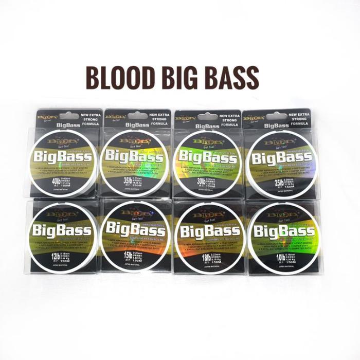 Senar Pancing Blood Big Bass 150M