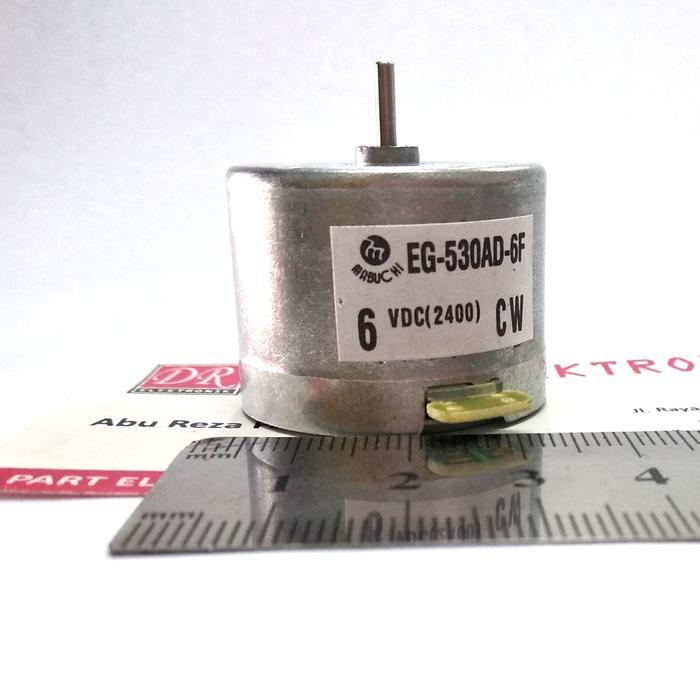 News Dinamo Motor cw DC 6vdc 6 volt EG-530AD-6F DC6v 6v 6volt