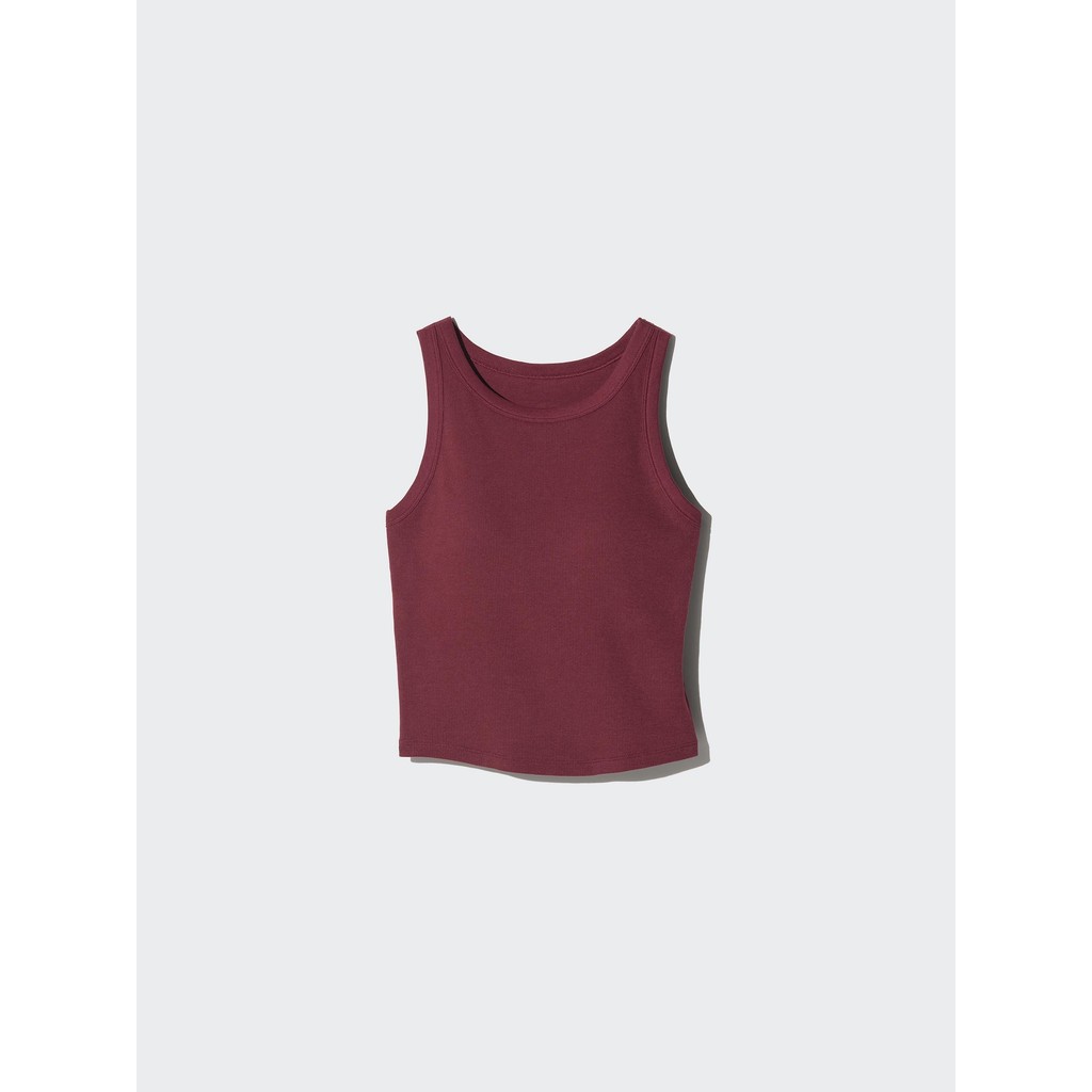 Uniqlo Atasan Crop Bra Rib (Tank Top)