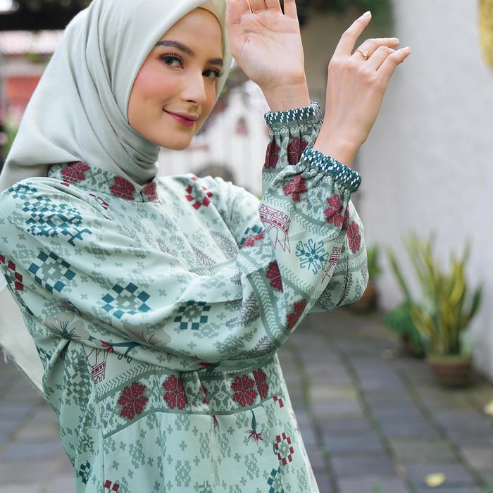 RELIGBANGET- Nada Blouse Print Denosa Premium