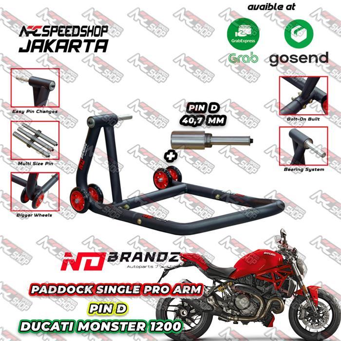 Standart Paddock Belakang Single ARM PRO NO BRANDZ DUCATI MONSTER 1200