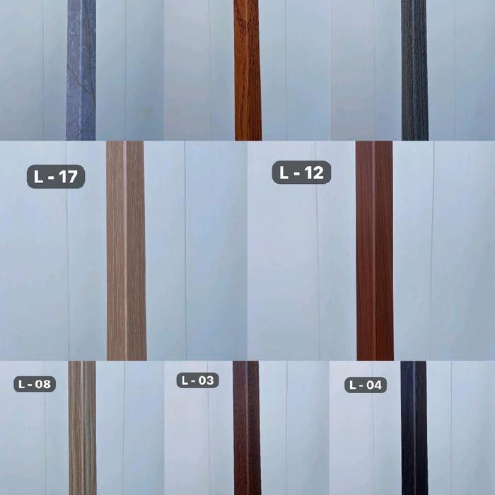 List WPC Siku Dinding Wall Panel