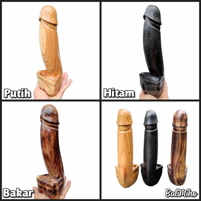 Asbak Lolok/Asbak Rokok Lolok Bali/Asbak Unik/Asbak Kayu/Bali Ashtray