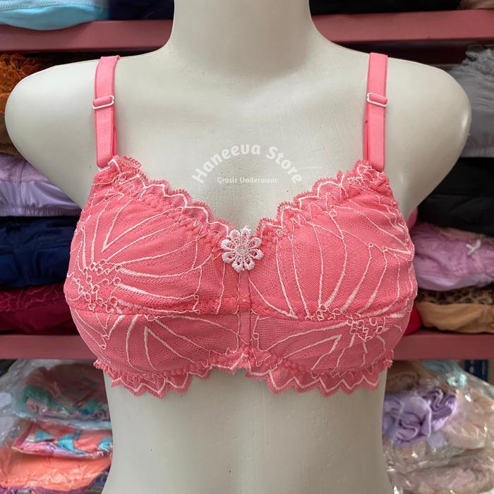 BH Wanita Paket 6 Pcs Bra Dewasa Full Renda Tanpa Kawat Tanpa Busa Nyaman Dipakai
