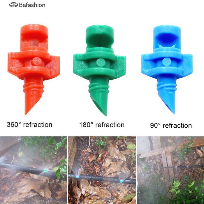 Micro Mist Nozzle 90 / 180 / 360 Derajat Head Sprayer Spray Jet Fogger Misting Sprinkler Kabut