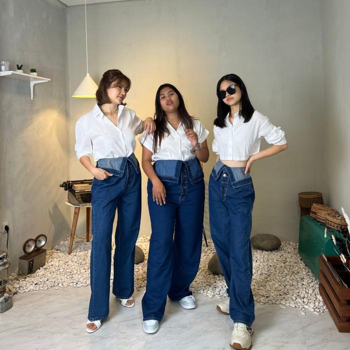 Celana Jeans Wanita Glorie Jeans - Sys Clothier