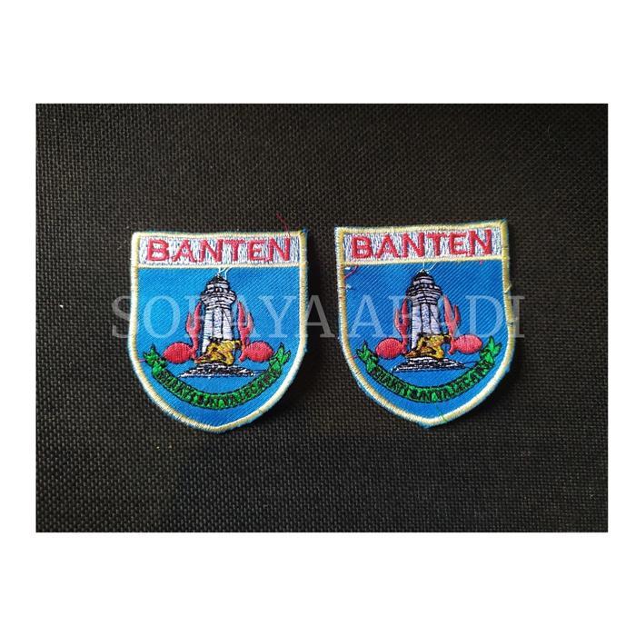 New- Badge/bet Pramuka BANTEN bordir