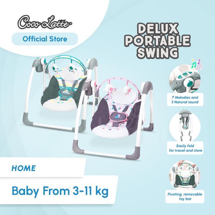 Cocolatte Deluxe Portable Swing Weeler