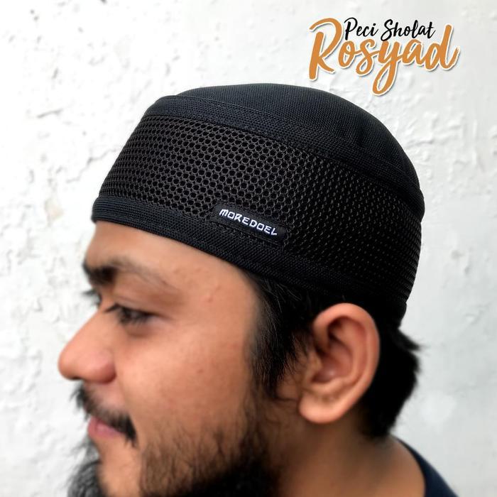 New- Kopiah Peci Hitam Rosyad By Moredoel