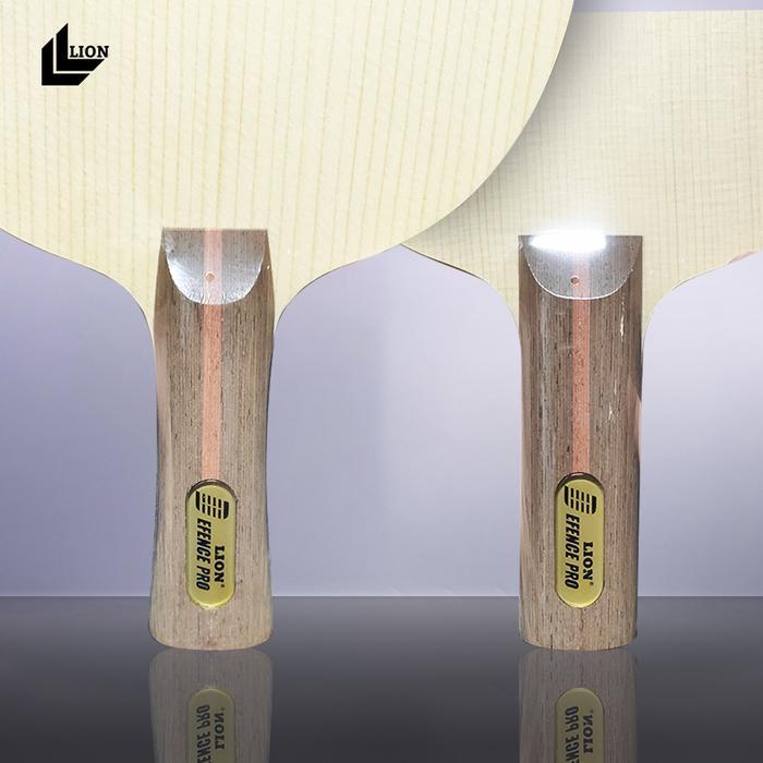 Kayu Bat Tenis Meja Pingpong Lion Defence Pro Spruce Wood Bet Bertahan