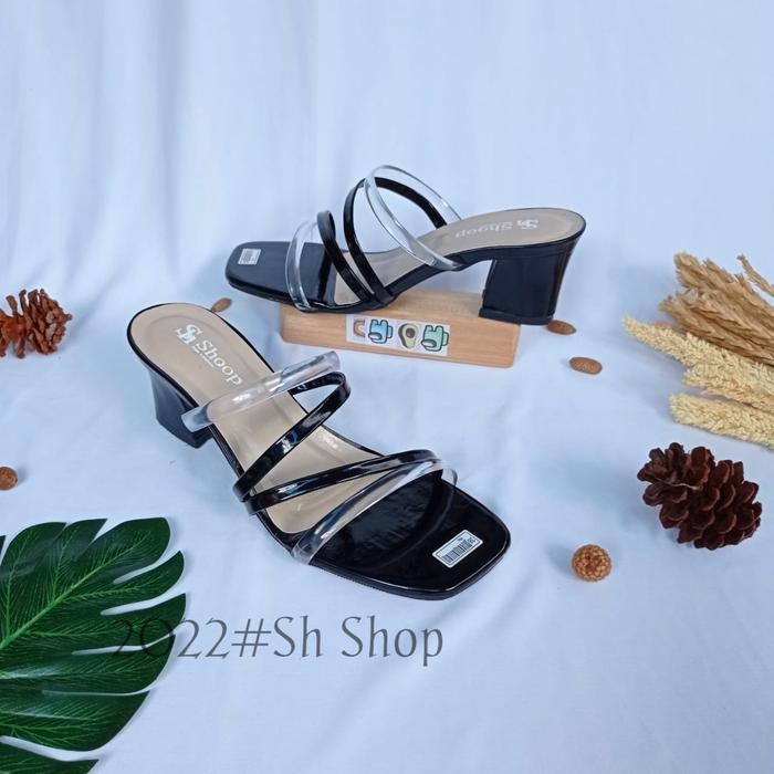 TERMURAH Sandal Hak Tahu Wanita Tali / heels 5 cm wanita terbaru 2022 / Heels Hak Tahu 5 cm / Sepatu