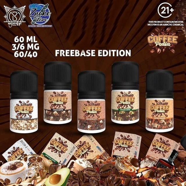 COFFEEPEDIA COFFEE SERIES 60ML 3MG 6MG BY MAJAPAHIT BREWERY
