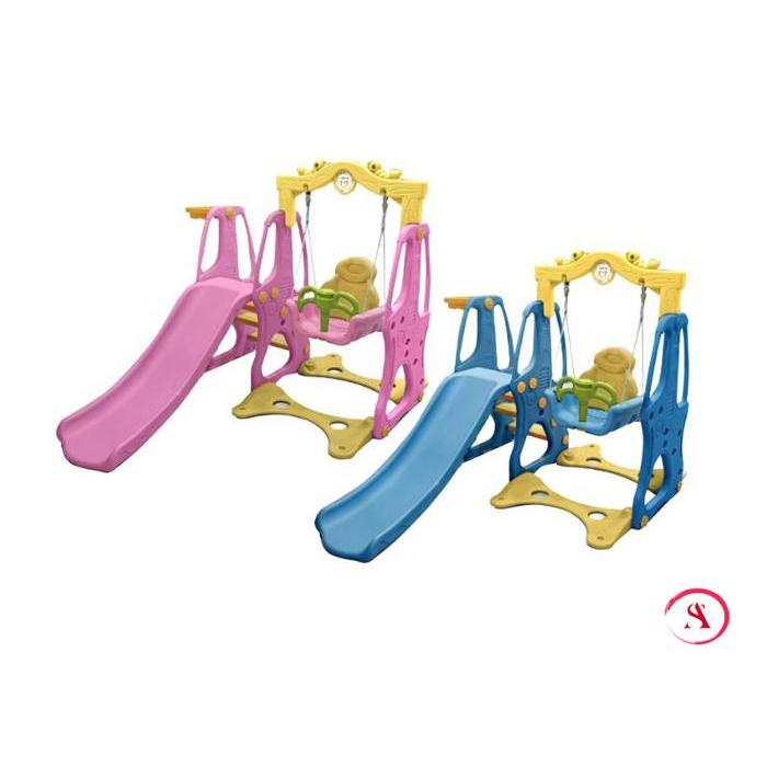 Mainan Anak Perosotan Dan Ayunan Set