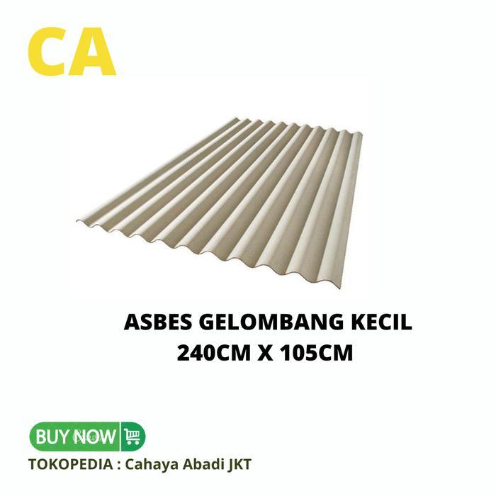 ASBES GELOMBANG KECIL 240CM X 105CM Gratis Ongkir