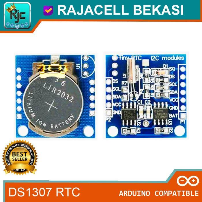 News RTC DS1307 i2C Real Time Clock + Battery Module 24C32 32K EEPROM