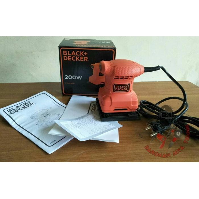 Mesin amplas / mini sander Black & Decker SS200