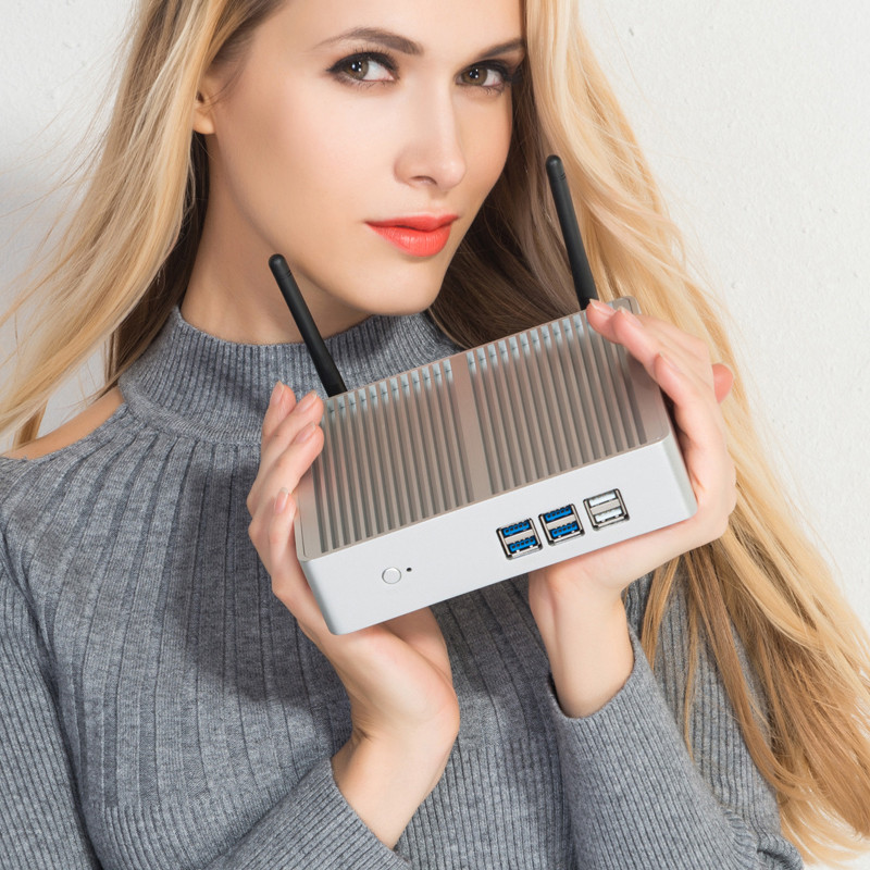 Xcy Fanless Mini Pc Intel Core I7 4500U I5 4200U I3 4010U Windows 10
